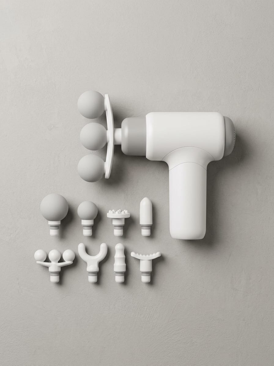 Blueidea 9-in-1 Fascia Massage Gun Deep Tissue Muscle Massager