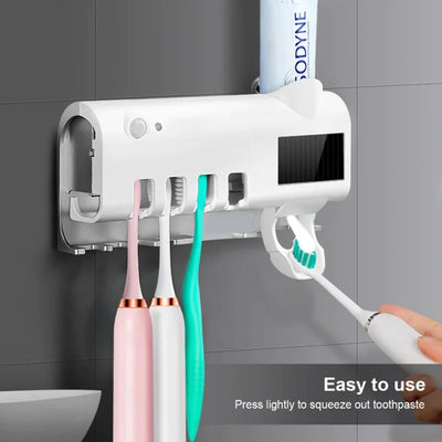 Wall-Mounted Automatic Toothpaste Dispenser