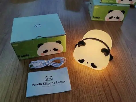 Cute Panda Squishy Animal Night Lamp