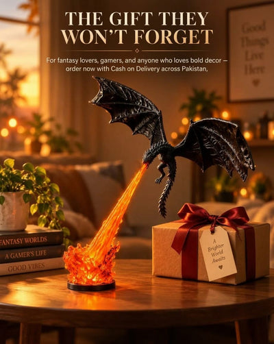 Dragon LED Flame Lamp/Fantasy Night Light