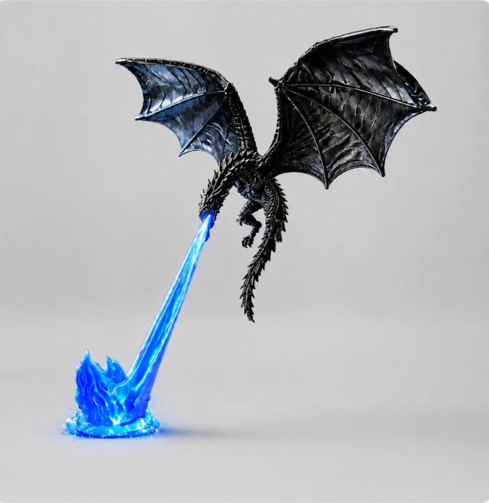 Dragon LED Flame Lamp/Fantasy Night Light